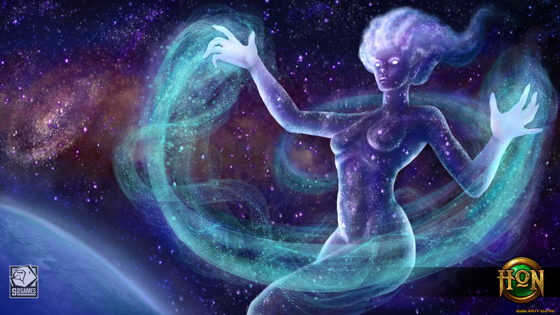 Habitant Of Galaxy Andromede Women Beautiful Energy